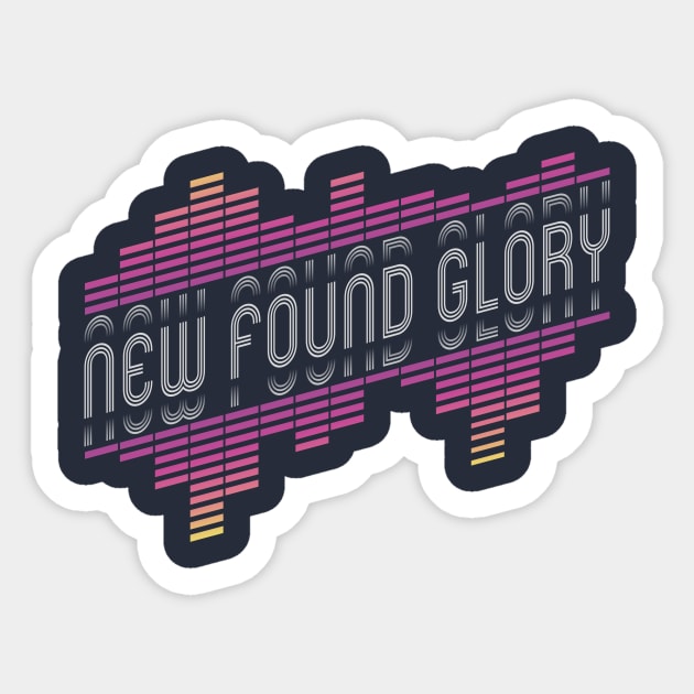 Vintage - New Found Glory Sticker by Skeletownn